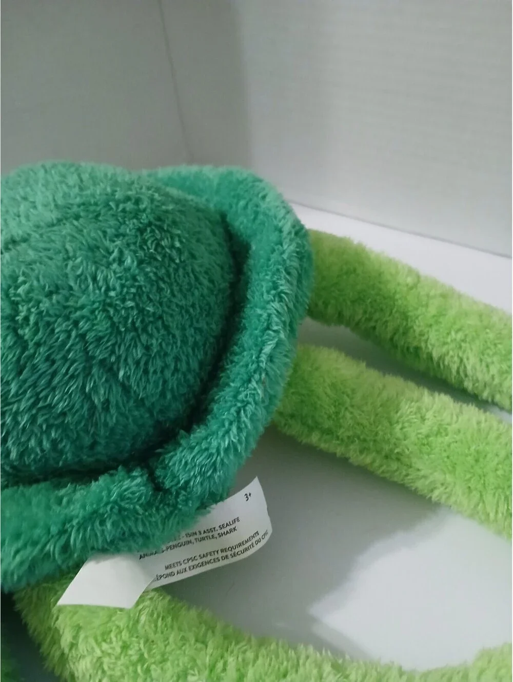 Fiesta Noodlez Tobias the Turtle Green Stuffed Animal 15